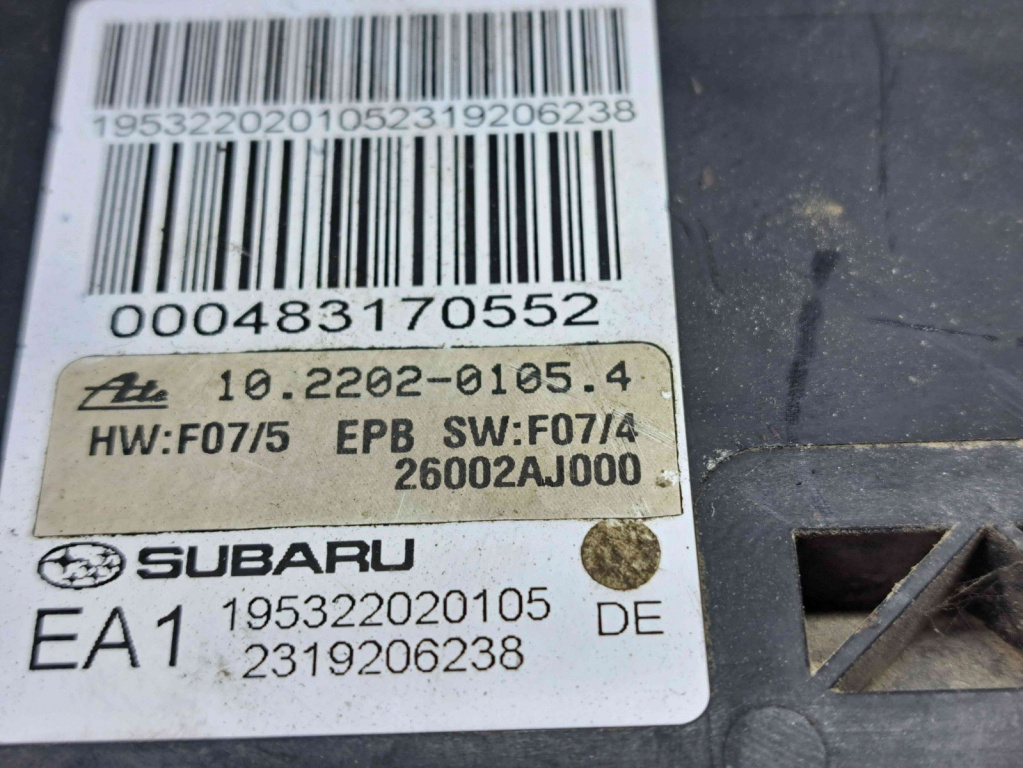 Motoras frana SUBARU Outback IV (BM, BR) [Fabr 2009-2014] 26002AJ000 2.0 110KW / 150CP
