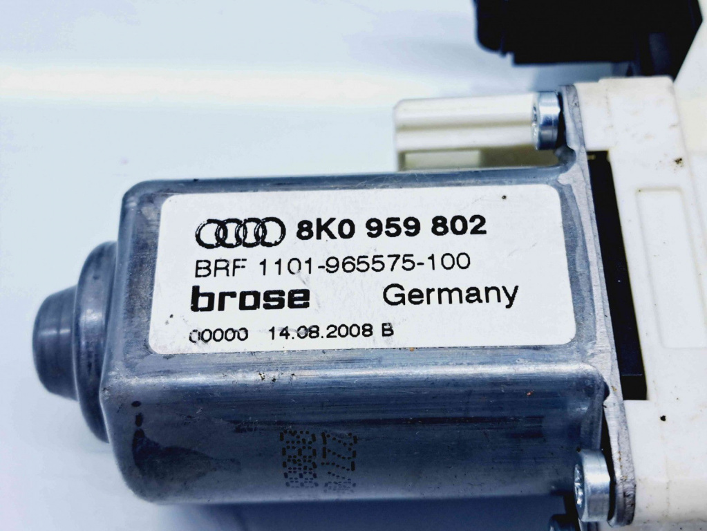 Motoras geam dreapta fata Audi A4 (8K5, B8) Avant [Fabr 2008-2015] 8K0959802