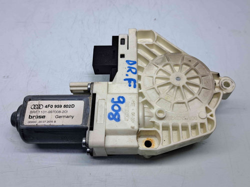Motoras geam dreapta fata Audi A6 (4F2, C6) [Fabr 2004-2010] 4F0959802D