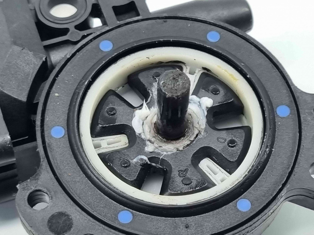 Motoras geam dreapta fata Hyundai Santa Fe 2 (CM) [Fabr 2005-2012] OEM