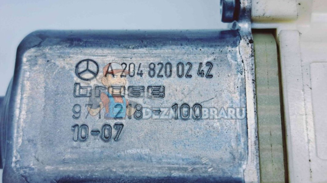 Motoras geam dreapta fata Mercedes Clasa E (W212) [Fabr 2009-2016] A2048200242