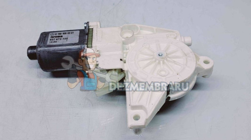 Motoras geam dreapta fata Mercedes Clasa ML (W166) [Fabr 2011-2022] A1669060301