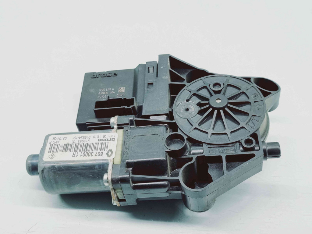 Motoras geam dreapta fata Renault Scenic 3 [Fabr 2009-2015] 807300011R