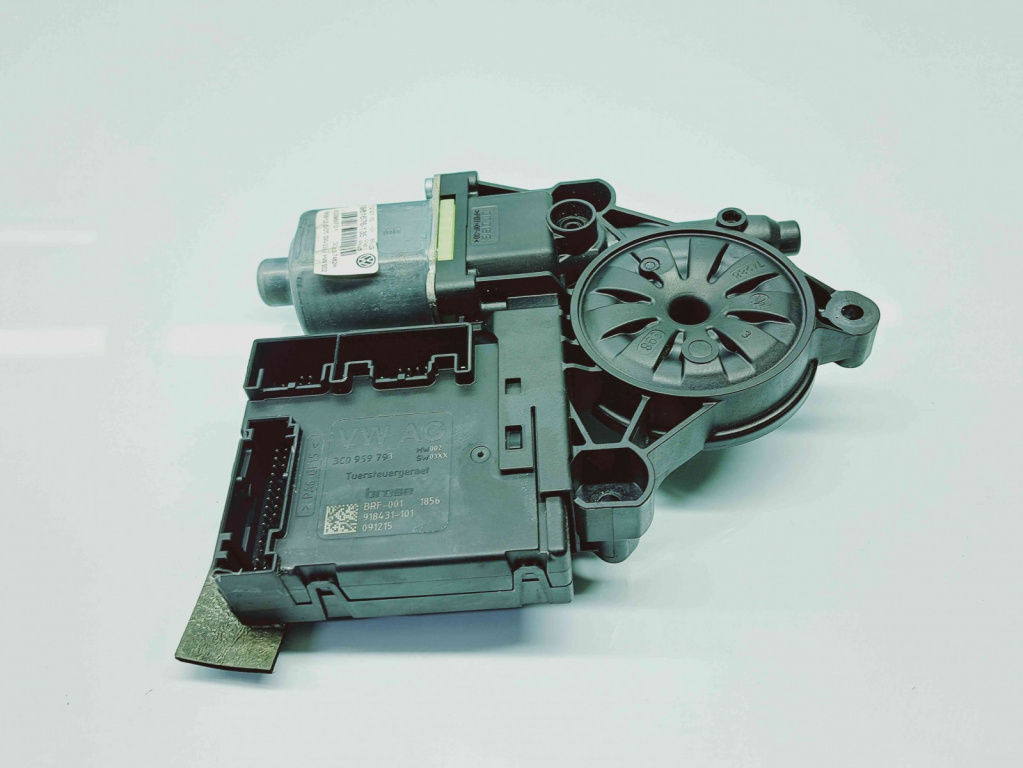 Motoras geam dreapta fata Volkswagen Passat B6 (3C2) [Fabr 2005-2010] 3C0959701 3C0959793