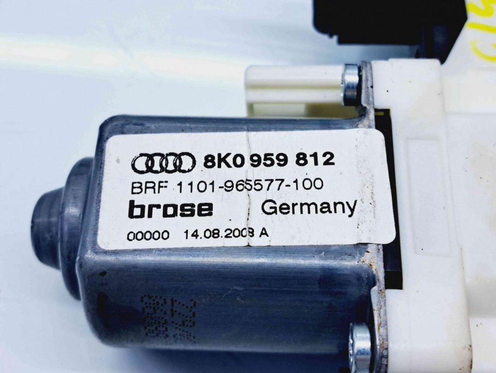 Motoras geam dreapta spate Audi A4 (8K5, B8) Avant [Fabr 2008-2015] 8K0959812