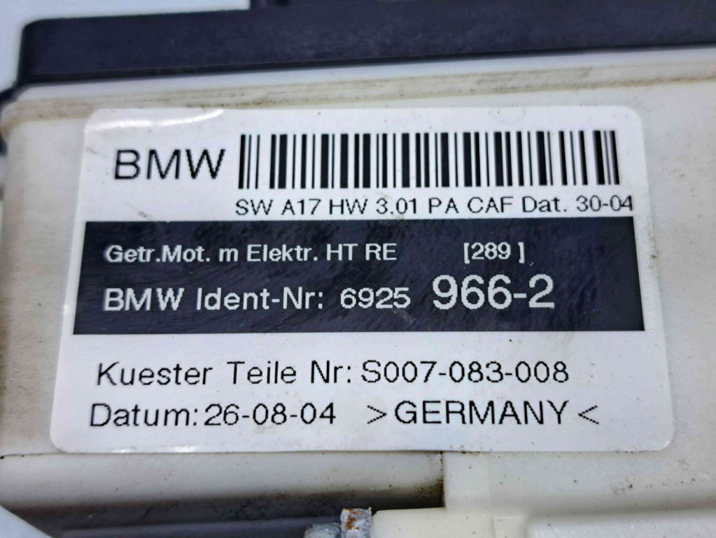 Motoras geam dreapta spate Bmw X3 (E83) [Fabr 2003-2009] 6925966