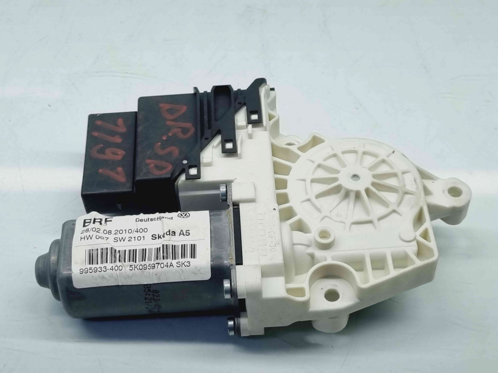 Motoras geam dreapta spate Skoda Octavia 2 (1Z3) [Fabr 2004-2013] 5K0959704A 5K0959794