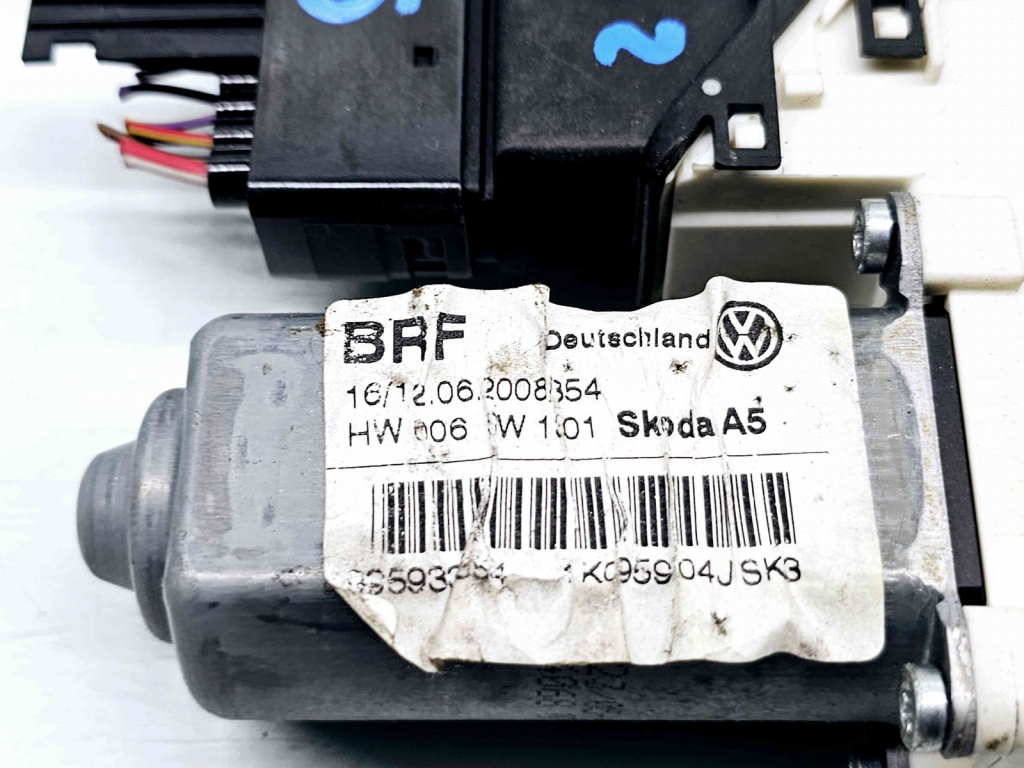 Motoras geam dreapta spate Skoda Octavia 2 Combi (1Z5) [Fabr 2004-2013] 1K0959704J 1K0959794E
