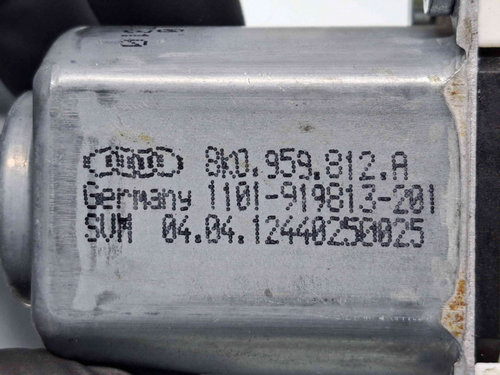 Motoras geam dreapta spate Skoda Superb II (3T4) [Fabr 2008-2015] 8K0959812A