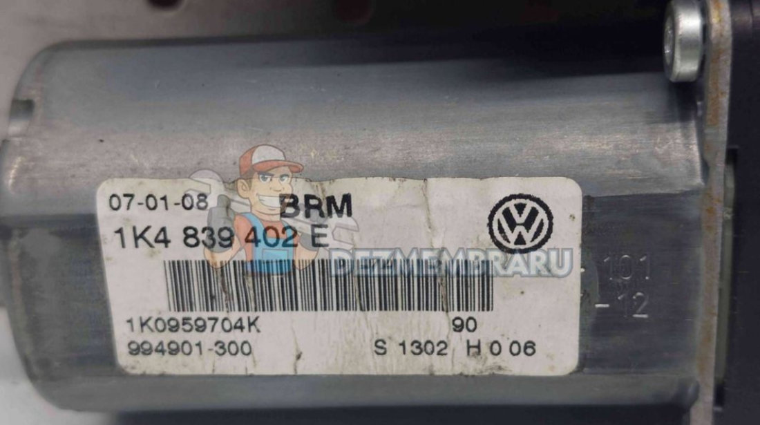 Motoras geam dreapta spate Volkswagen Golf 5 (1K1) [Fabr 2004-2008] 1K4839402E