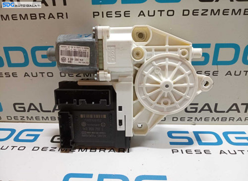Motoras Geam Macara Electrica Usa Portiera Dreapta Fata Skoda Octavia 2 2004 - 2013 Cod 1K0959792C 0...