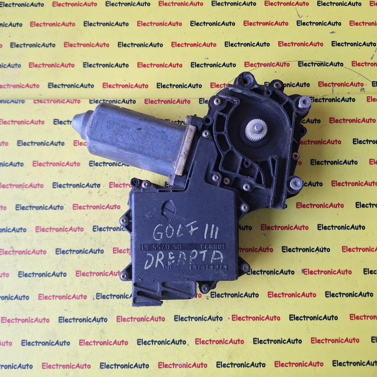 Motoras geam spate dreapta golf 3, 05075551, 188933,