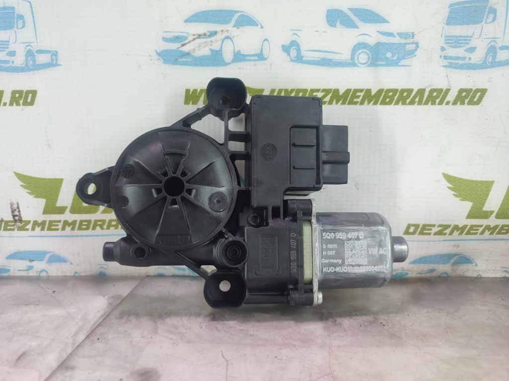 Motoras geam stanga fata 5q0959407d Volkswagen VW Polo 6 AW/BZ [facelift] [2021 - 2025]