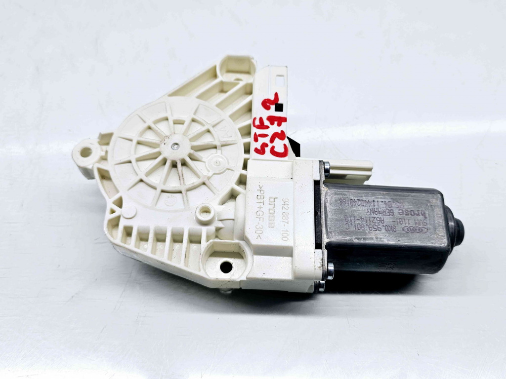 Motoras geam stanga fata Audi A1 (8X1) [Fabr 2010-2018] 8X0959801C