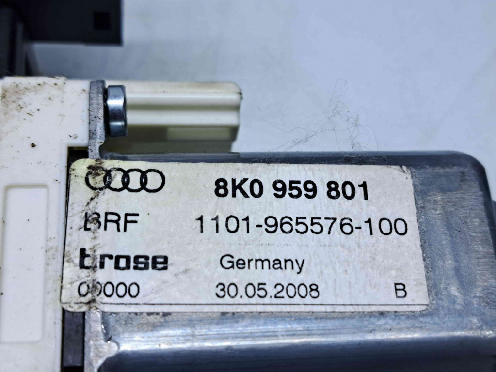 Motoras geam stanga fata Audi A4 (8K5, B8) Avant [Fabr 2008-2015] 8K0959801