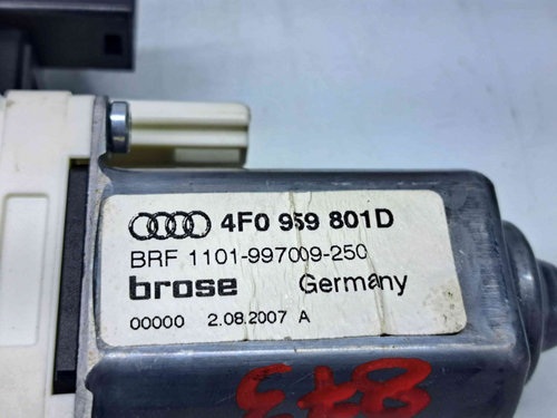 Motoras geam stanga fata Audi A5 (8T3) [Fabr 2007-2015] 4F0959801D
