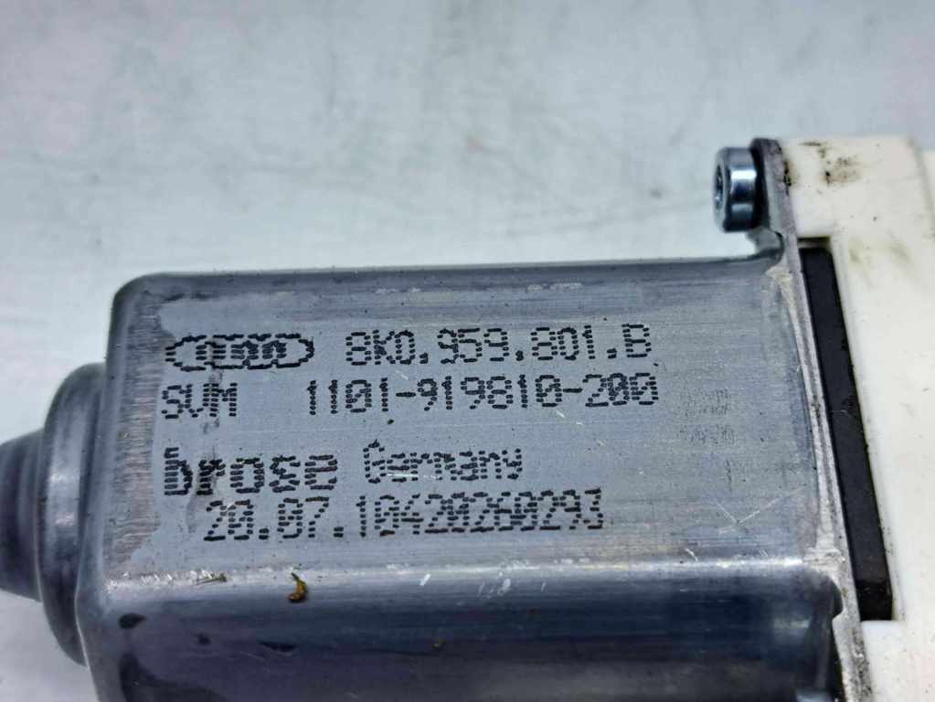 Motoras geam stanga fata Audi Q5 (8RB) [Fabr 2008-2016] 8K0959801B