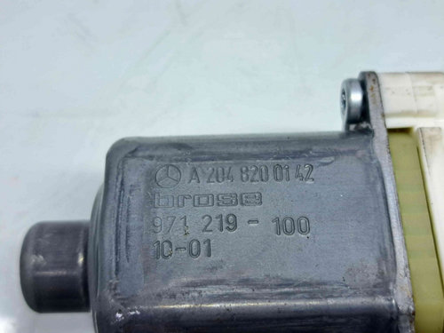 Motoras geam stanga fata Mercedes Clasa C (W204) [Fabr 2007-2014] A2048200142