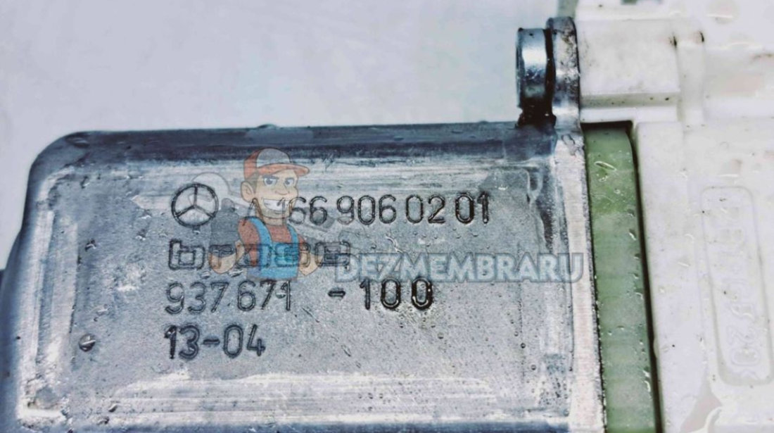 Motoras geam stanga fata Mercedes Clasa ML (W166) [Fabr 2011-2022] A1669060201