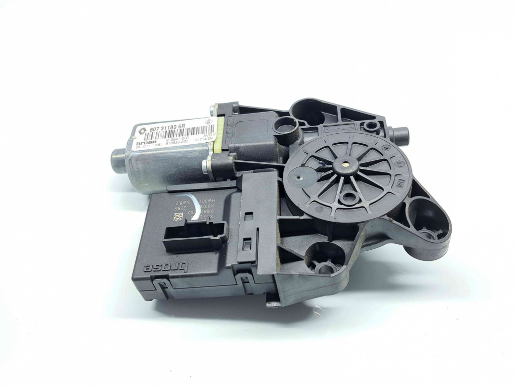 Motoras geam stanga fata Renault Scenic 3 [Fabr 2009-2015] 807311805R