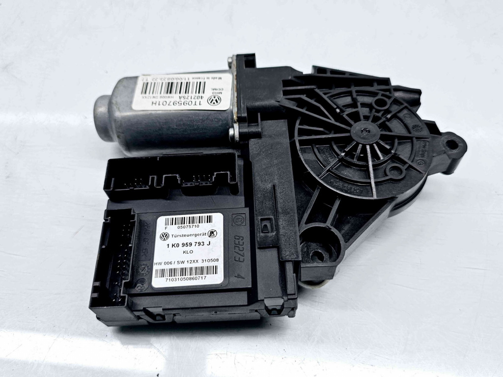 Motoras geam stanga fata Skoda Octavia 2 Combi (1Z5) [Fabr 2004-2013] 1T0959701H 1K0959793J