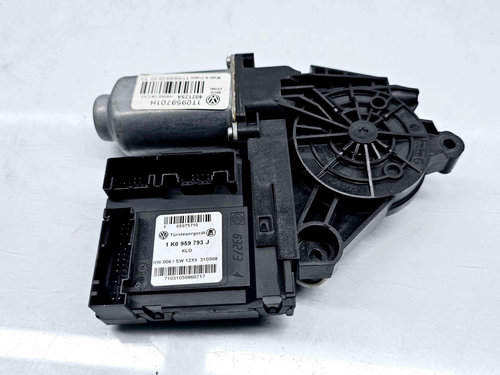 Motoras geam stanga fata Skoda Octavia 2 Combi (1Z5) [Fabr 2004-2013] 1T0959701H 1K0959793J
