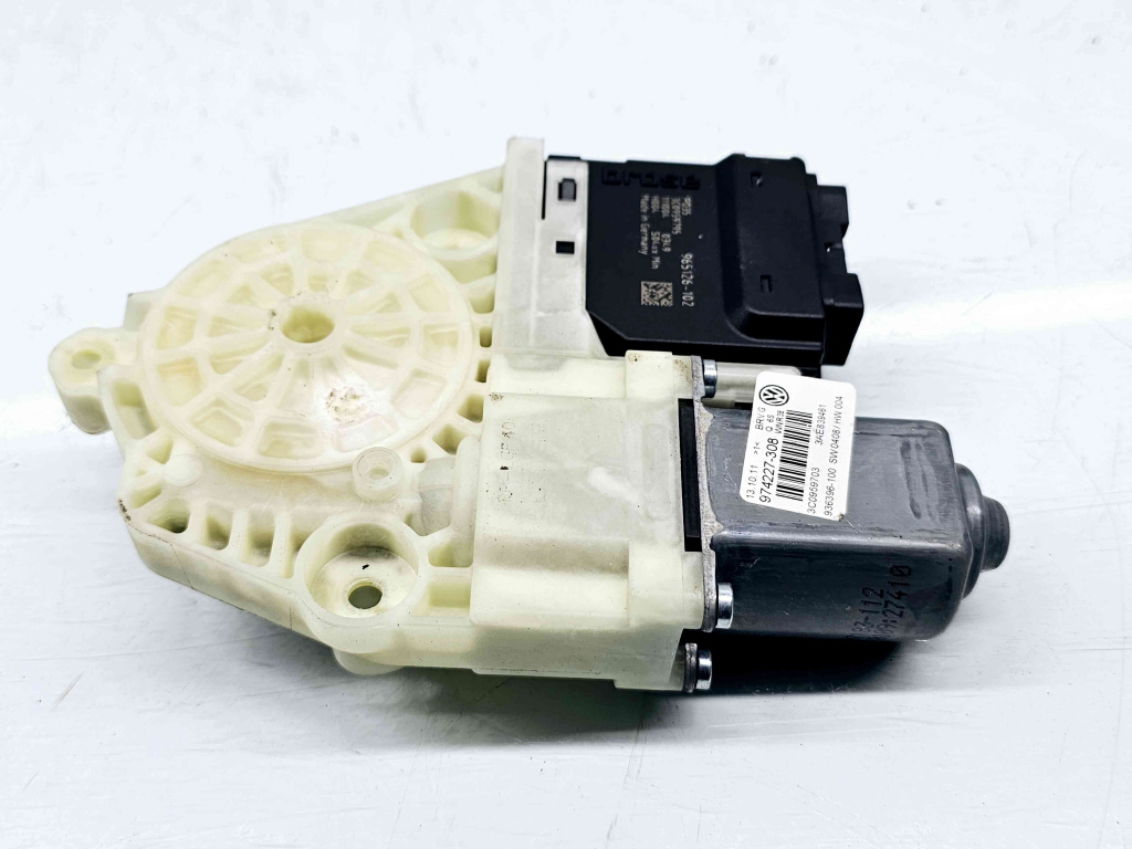 Motoras geam stanga fata Volkswagen Passat B7 (362) [Fabr 2010-2014] 3AA837461 3C0959793C