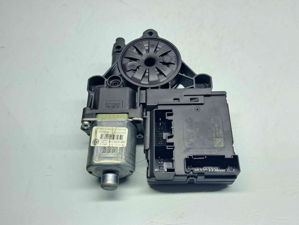 Motoras geam stanga fata Volkswagen Passat B7 (365) Variant [Fabr 2010-2014] 3AA959702 3C0959792B