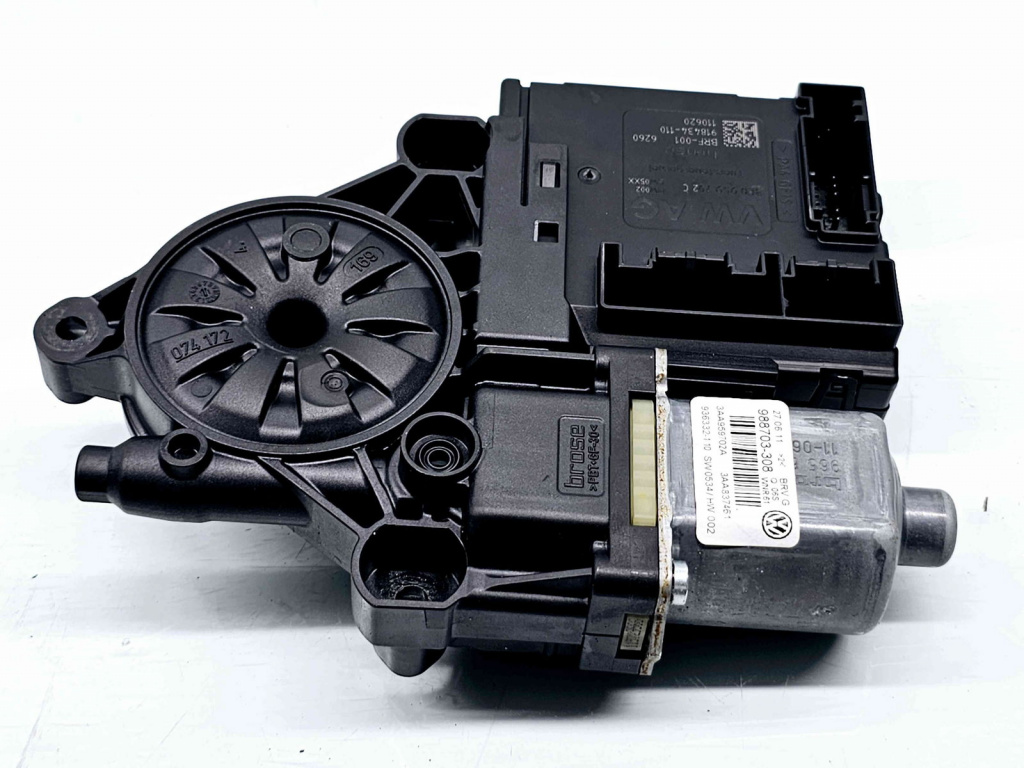 Motoras geam stanga fata Volkswagen Passat B7 (365) Variant [Fabr 2010-2014] 3AA837461 3C0959792C