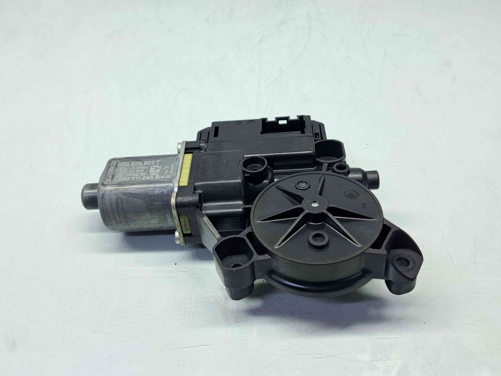 Motoras geam stanga fata Volkswagen Polo (6R) [Fabr 2009-2016] 6R0959801T
