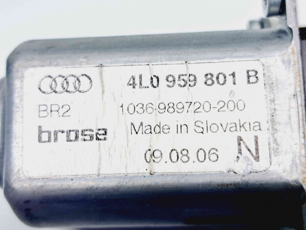 Motoras geam stanga spate Audi Q7 (4LB) [Fabr 2006-2014] 4L0959801B
