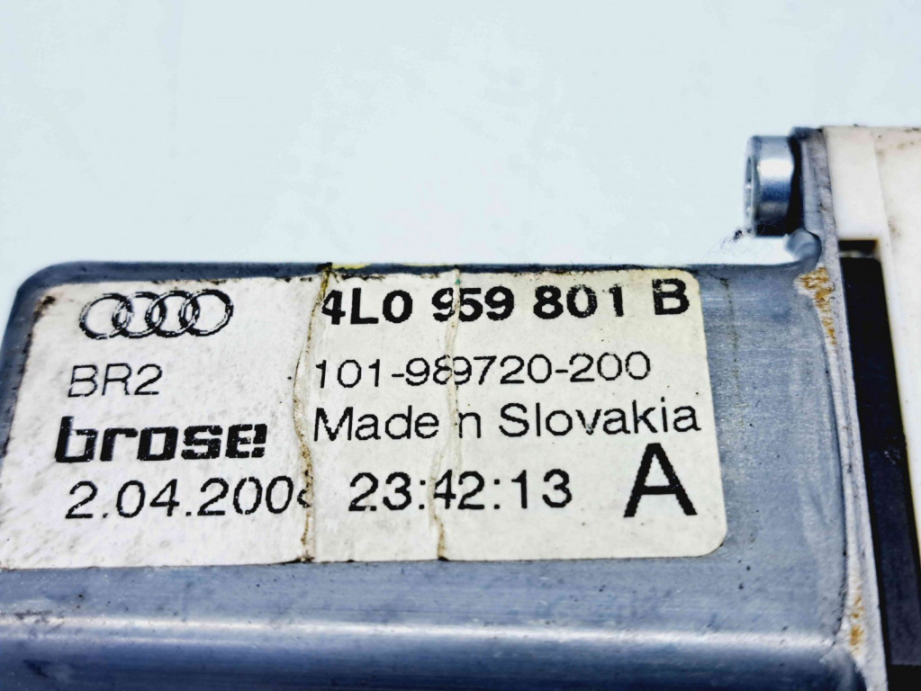 Motoras geam stanga spate Audi Q7 (4LB) [ Fabr 2006-2014] 4L0959801B 0536010002