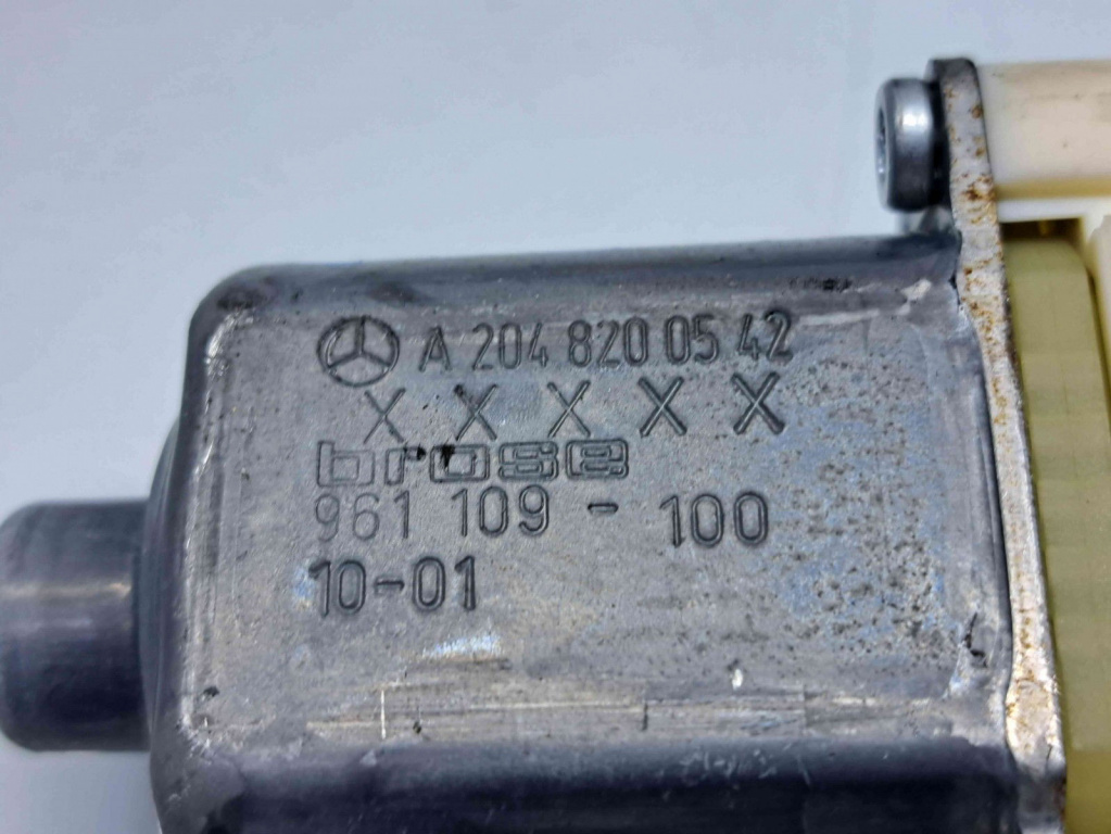 Motoras geam stanga spate Mercedes Clasa C (W204) [Fabr 2007-2014] A2048200542