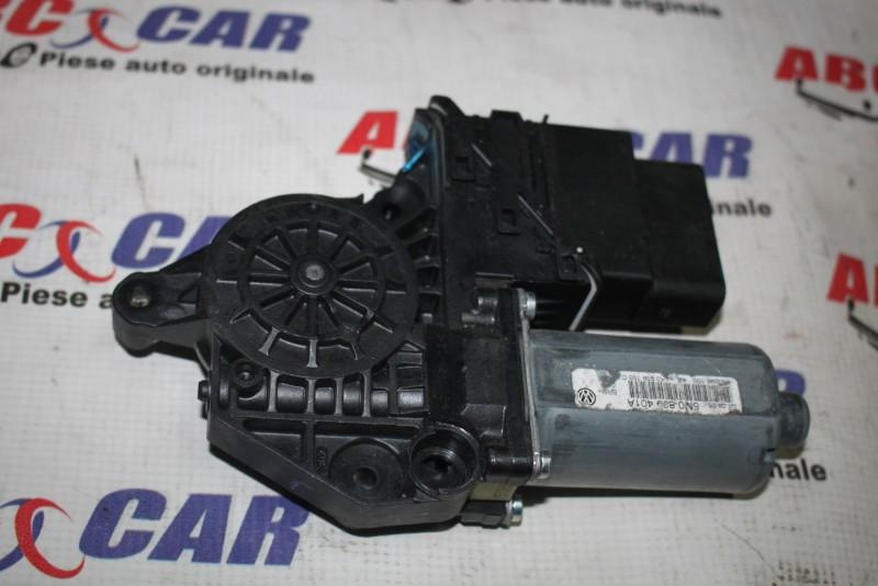 Motoras geam stanga spate Volkswagen Golf 5 Plus 2004-2008 5M0839401A