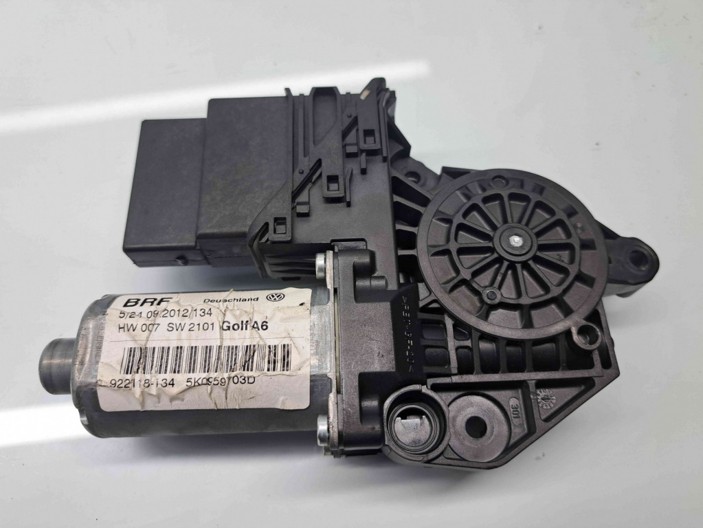 Motoras geam stanga spate Volkswagen Golf 6 (5K1) GTD [Fabr 2009-2013] 5K0959703D 5K0959794