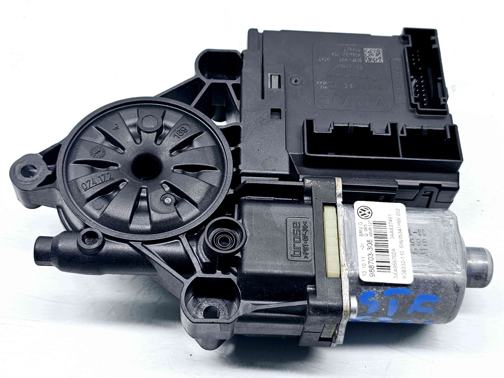 Motoras geam stanga spate Volkswagen Passat B7 (362) [Fabr 2010-2014] 3AE839461 3C0959795