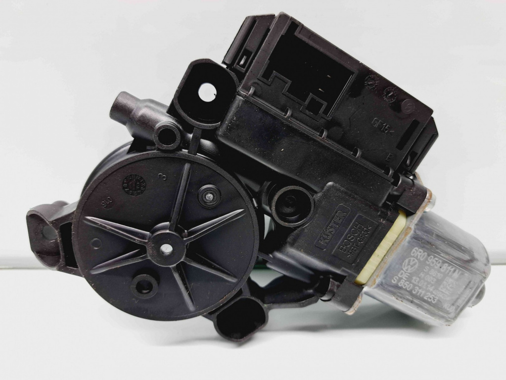 Motoras geam stanga spate Volkswagen Polo (6R) [Fabr 2009-2016] 6R0959811N