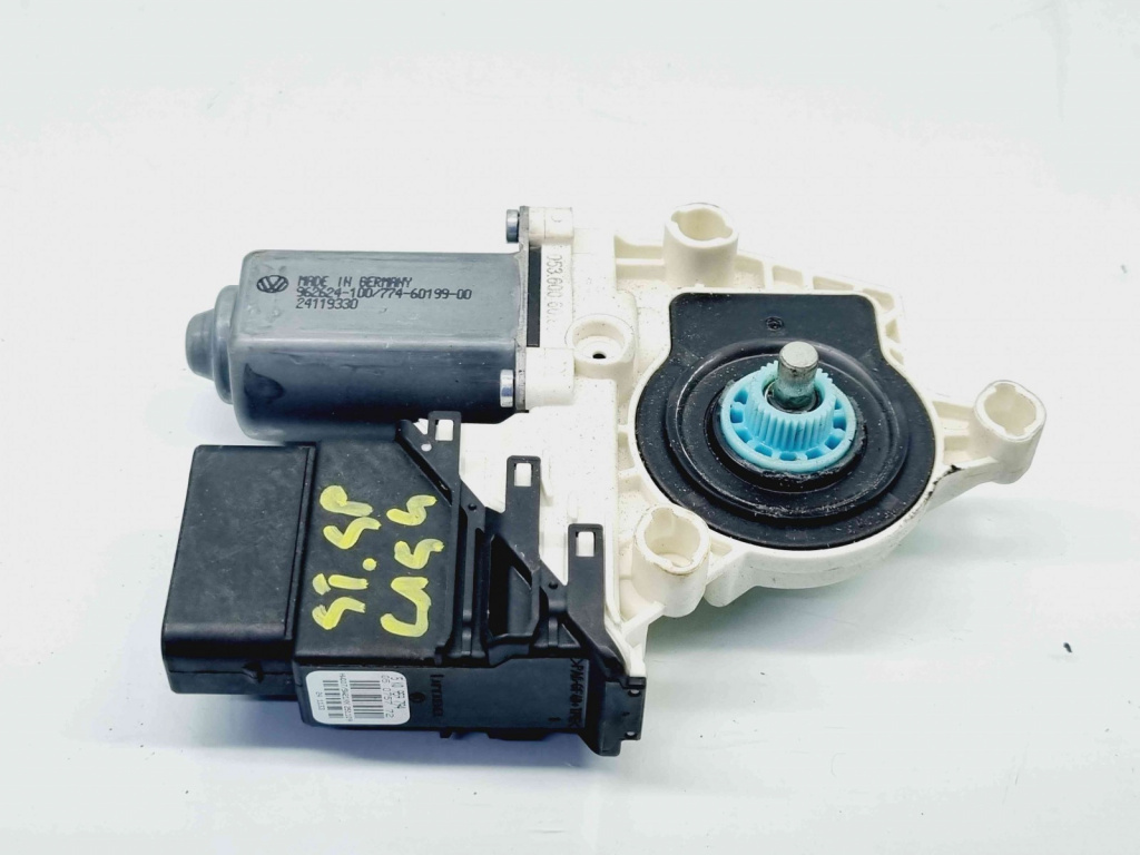 Motoras geam stanga spate Volkswagen Tiguan (5N) [Fabr 2007-2016] 5N0959703D 5K0959794