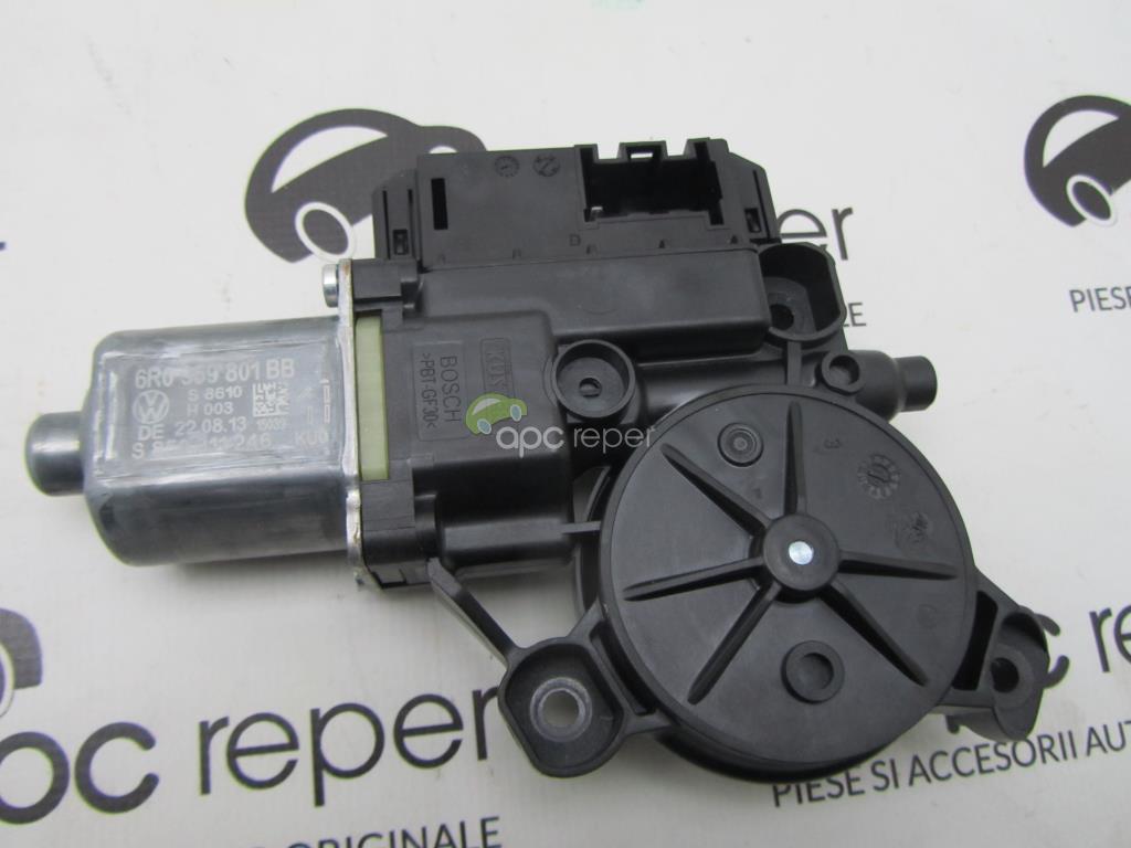 Motoras geam stanga VW Polo 6R original cod 6R0959801BB5