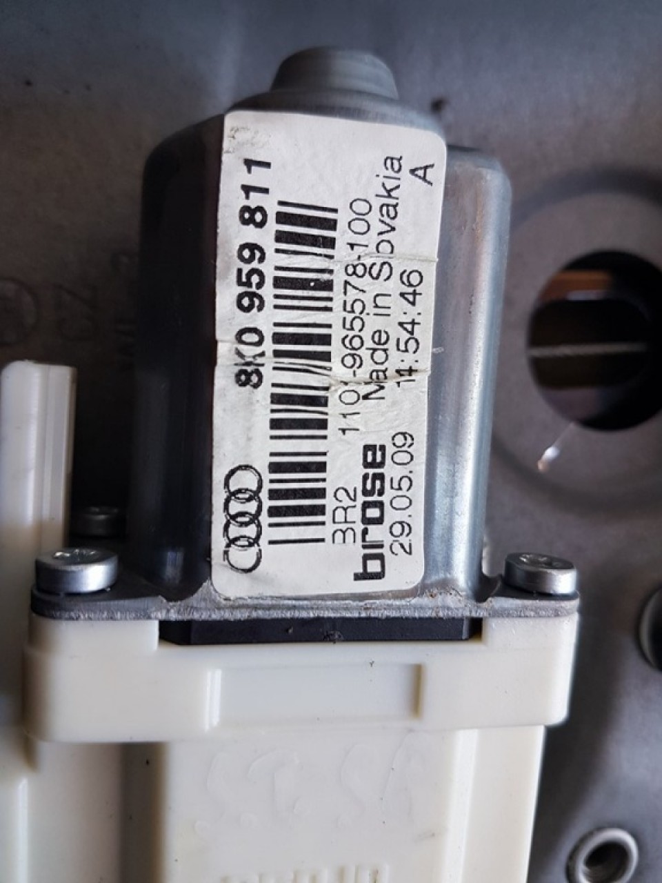 Motoras geam usa stanga spate 8k0959811 audi a4 b8 2008-2012