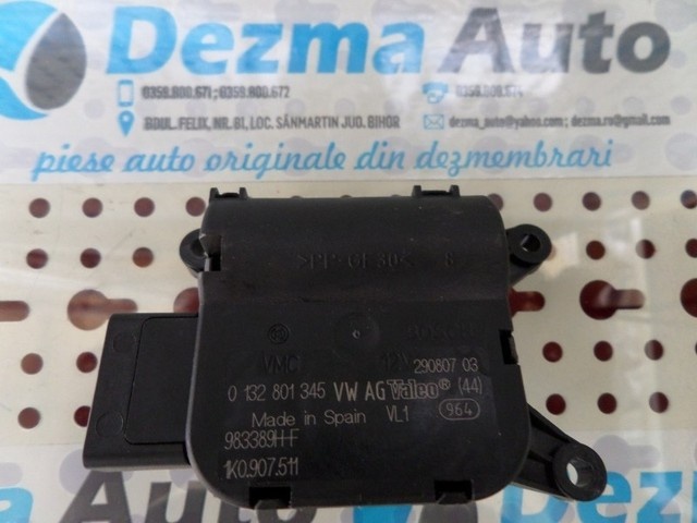 Motoras grila aer bord, 1K0907511, Vw Passat (3C)