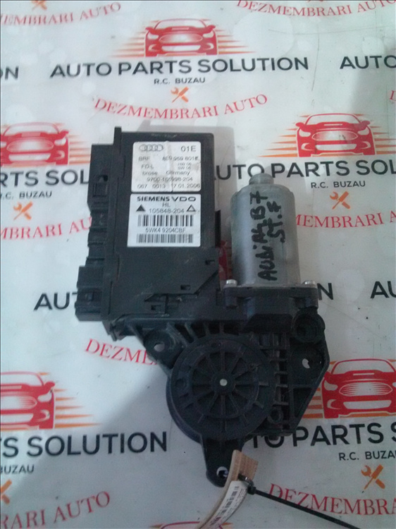 Motoras macaara geam usa stanga fata AUDI A4 B7 2.0 d