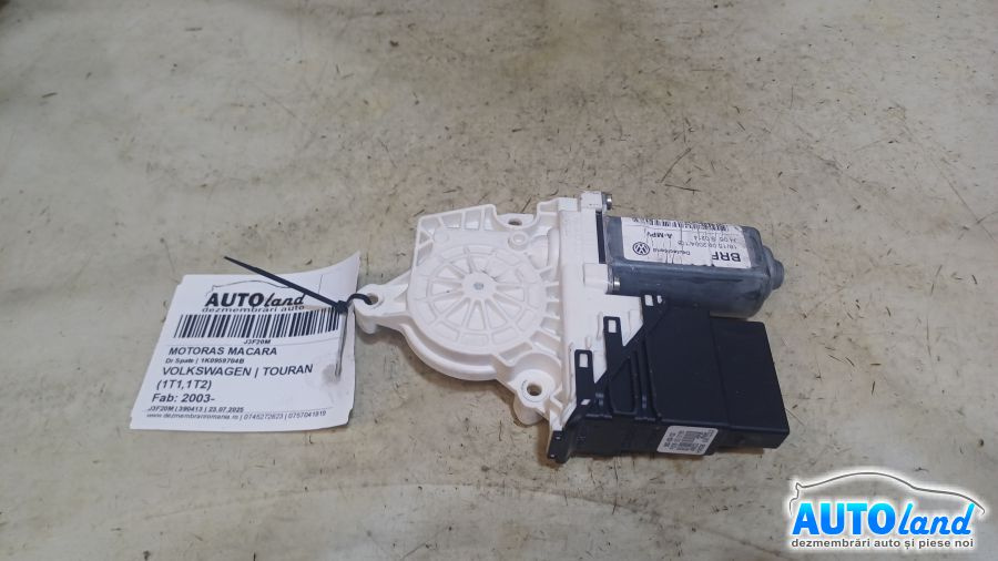 Motoras Macara 1k0959704b Dreapta Spate Volkswagen TOURAN 1T1,1T2 2003