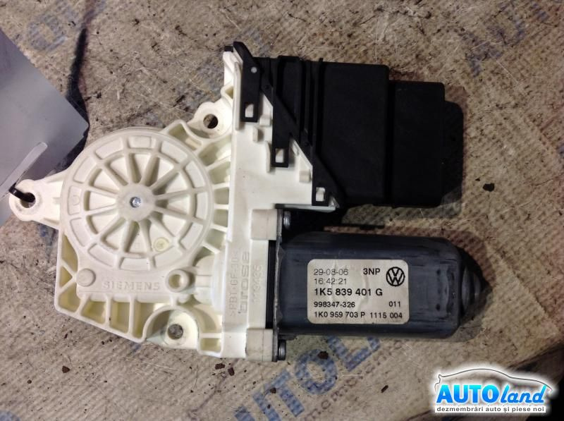 Motoras Macara 1k5939401g Modul Cod 973624104 Volkswagen GOLF PLUS 5M1,521 2005
