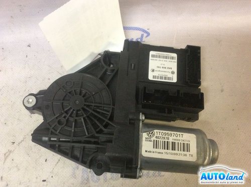 Motoras Macara 1t0959701t Dreapta Fata cu Modul 5k0959793 Volkswagen CADDY III combi 2KB,2KJ 2004