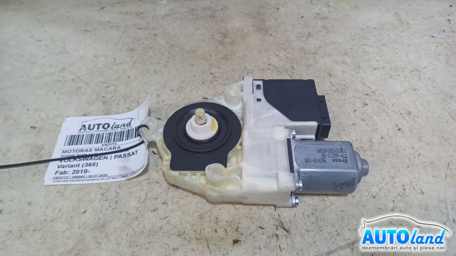 Motoras Macara 3c0959794 Dreapta Spate cu Modul Volkswagen PASSAT Variant 365 2010