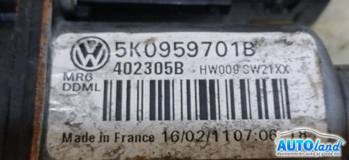 Motoras Macara 5k0959793 Cu Modul Stanga Fata5k0959701b Volkswagen GOLF VI 2008