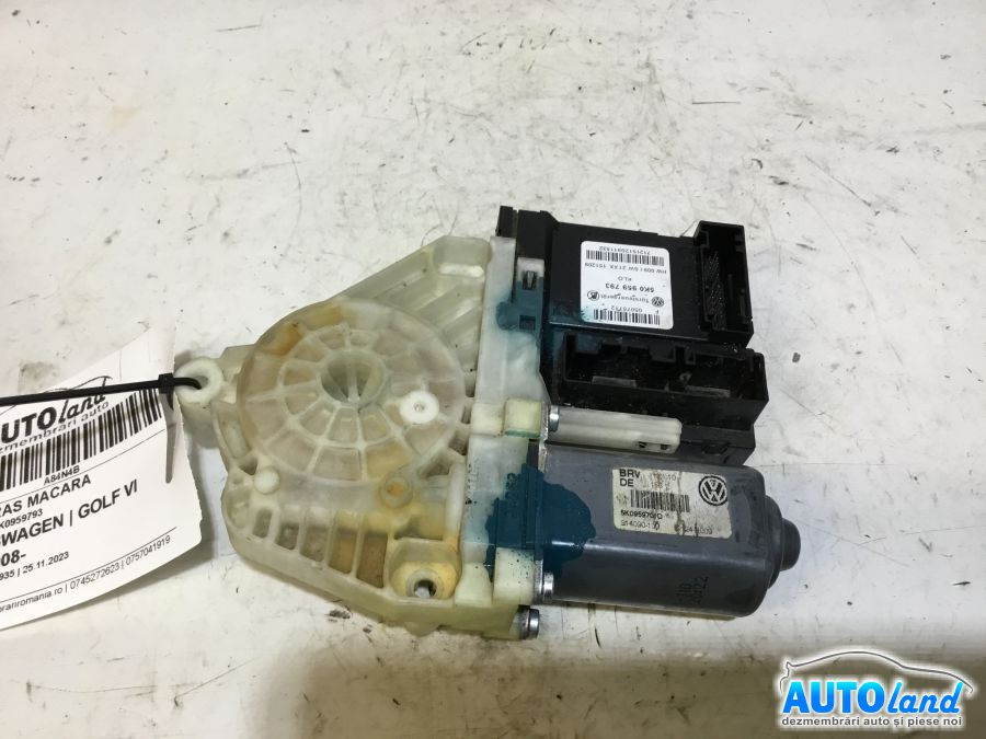 Motoras Macara 5k0959793 Stanga Fata Volkswagen GOLF VI 2008