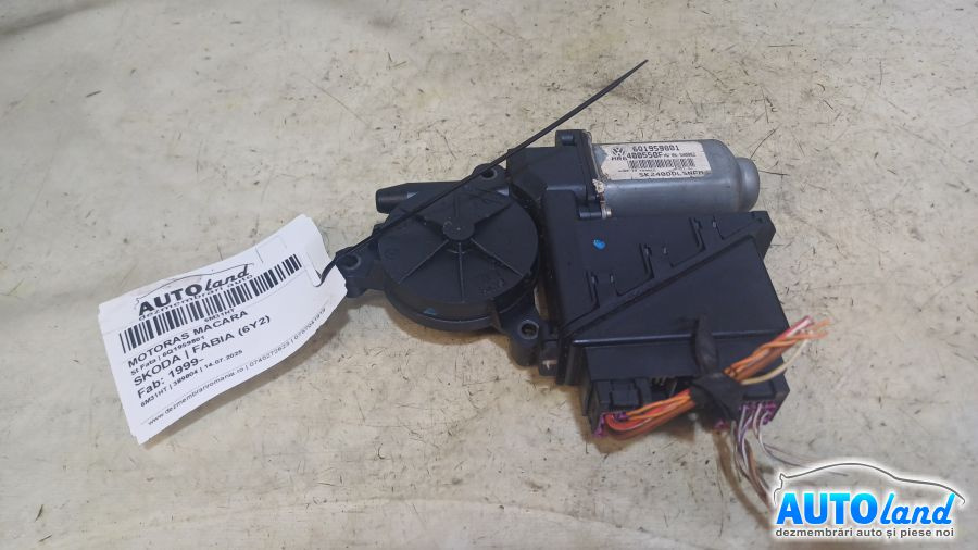 Motoras Macara 6q1959801 Stanga Fata Skoda FABIA 6Y2 1999