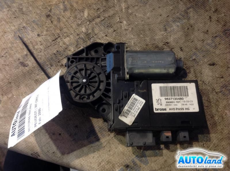 Motoras Macara 9637130480 Dreapta Fata Peugeot 307 3A/C 2000